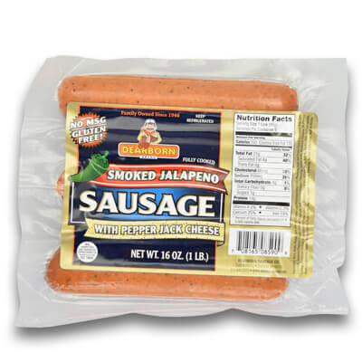 Smoked Jalapeño Sausage